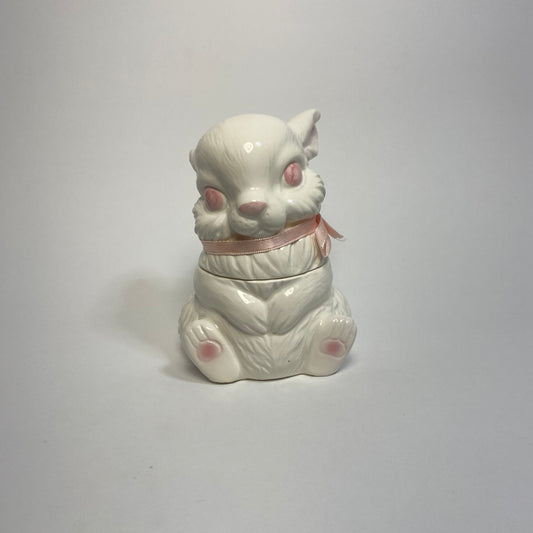 White Rabbit Candy Dish