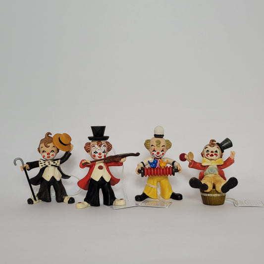 ANRI - Clown Figurines x 4