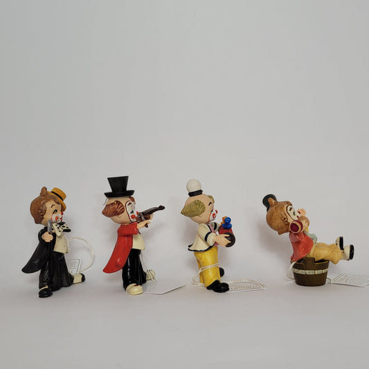 ANRI - Clown Figurines x 4