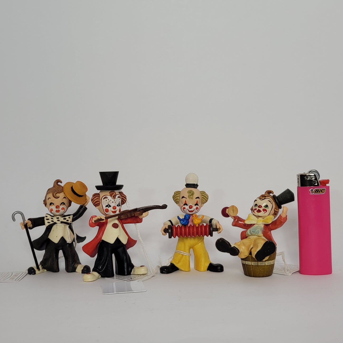 ANRI - Clown Figurines x 4