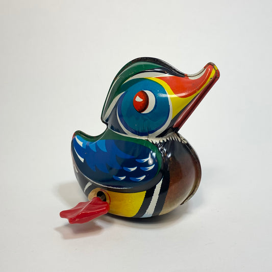 Lehmann - #940 Mama Paak - Tin Lithographed Wind-up Toy Duck