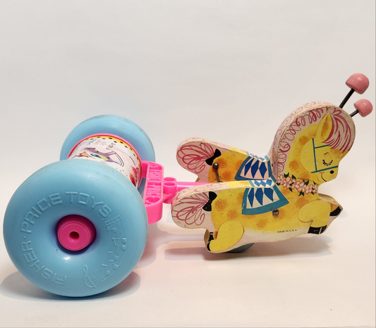 Fisher Price - Banbury Cross Horse Musical Pull Toy 1962