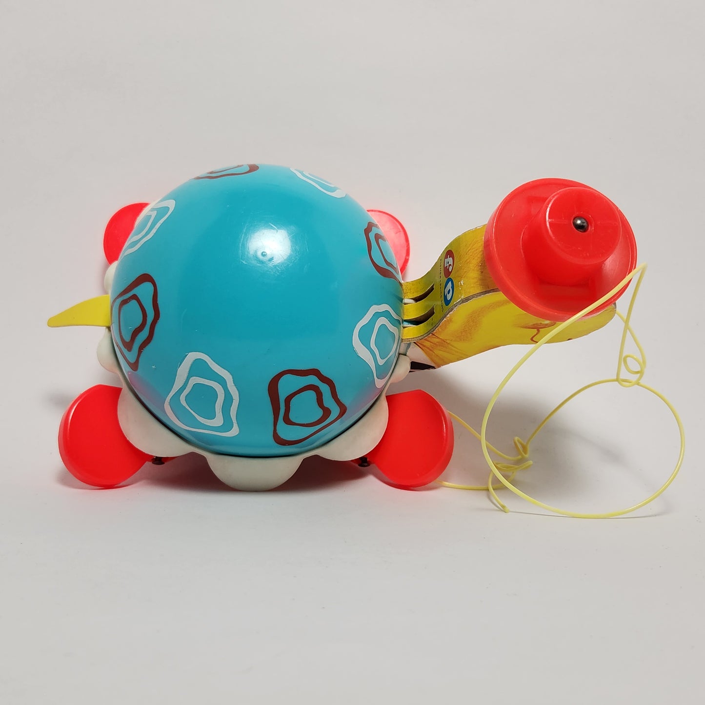 Fisher Price - Tip Toe Turtle Pull Toy 1962