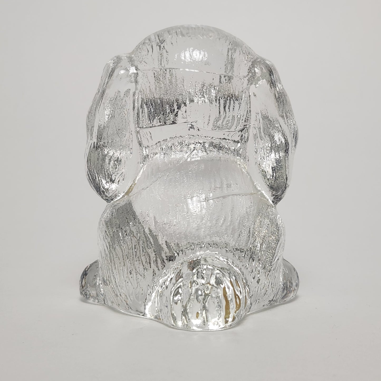 Goebel - Lead Crystal Dog Figurine 1980s