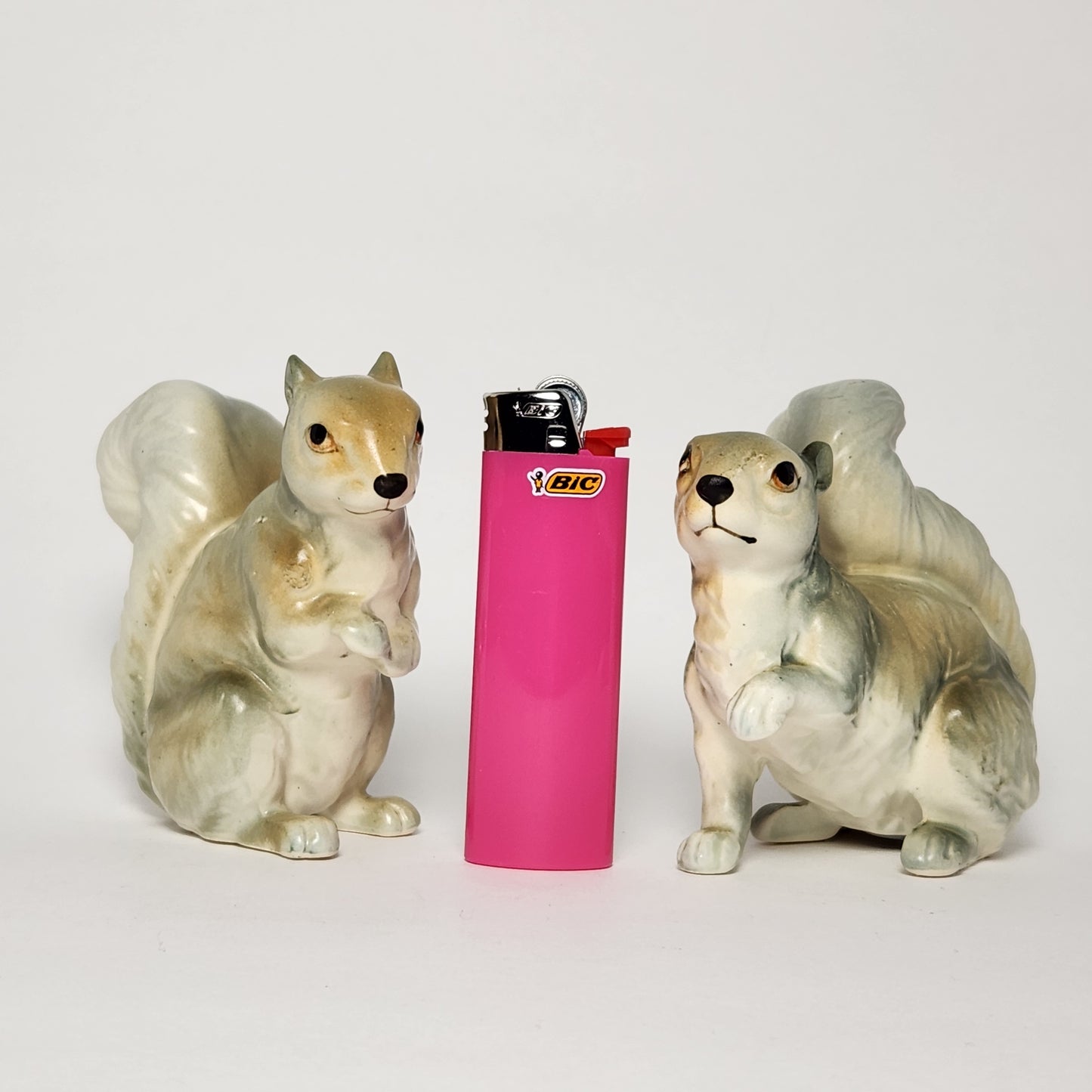 Grey Squirrels Salt and Pepper Shaker Set