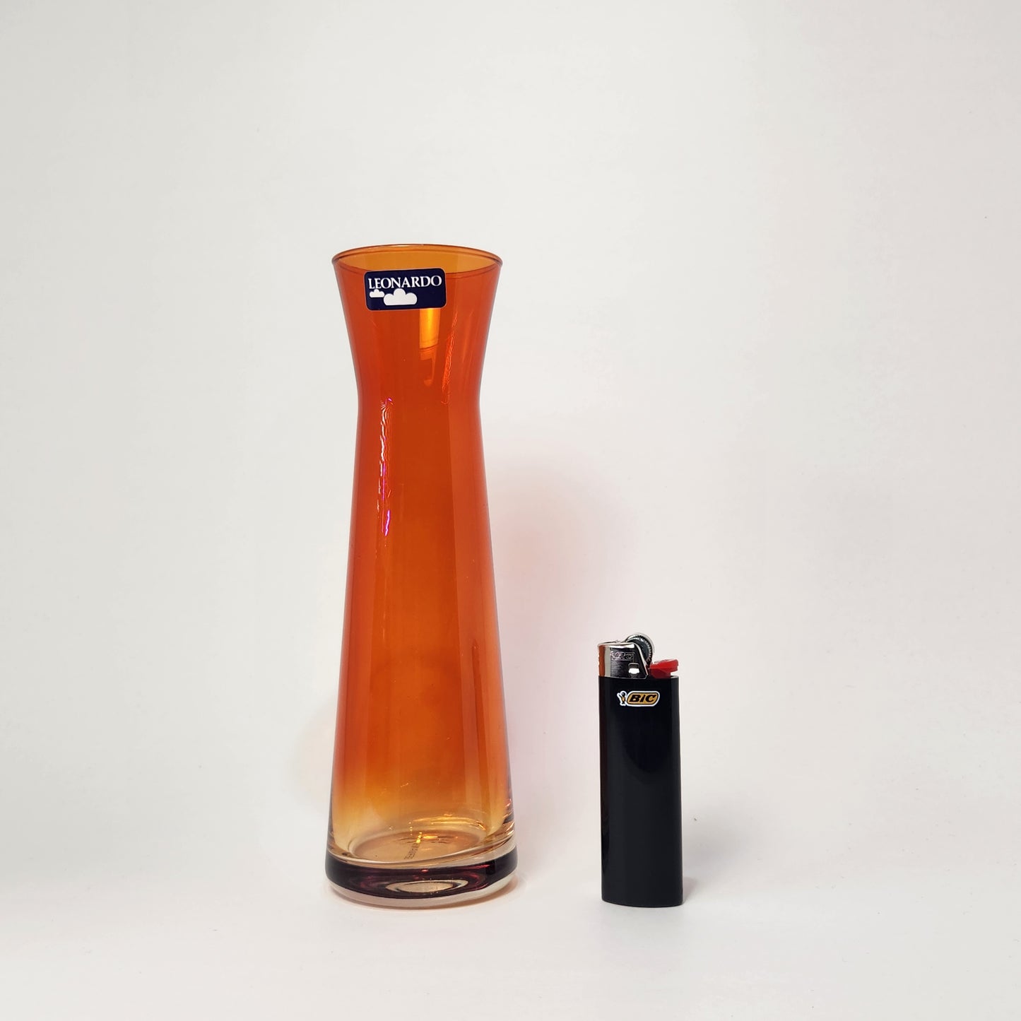 LEONARDO - Puccini Orange Glass Vase GERMANY