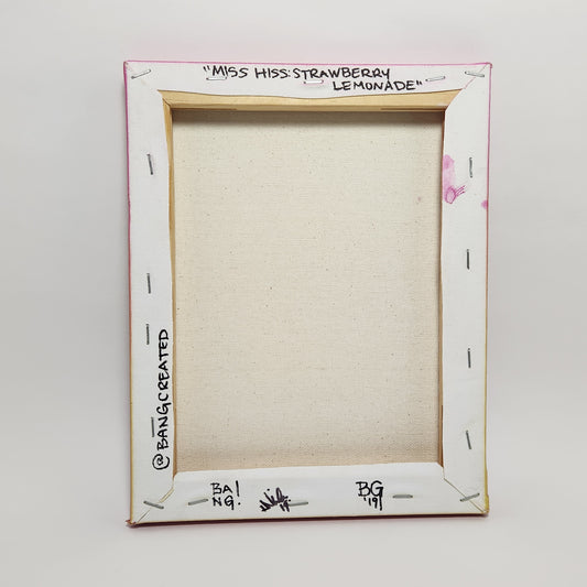 BANGcreated! - Miss Hiss: Strawberry Lemonade 10" Canvas 2019