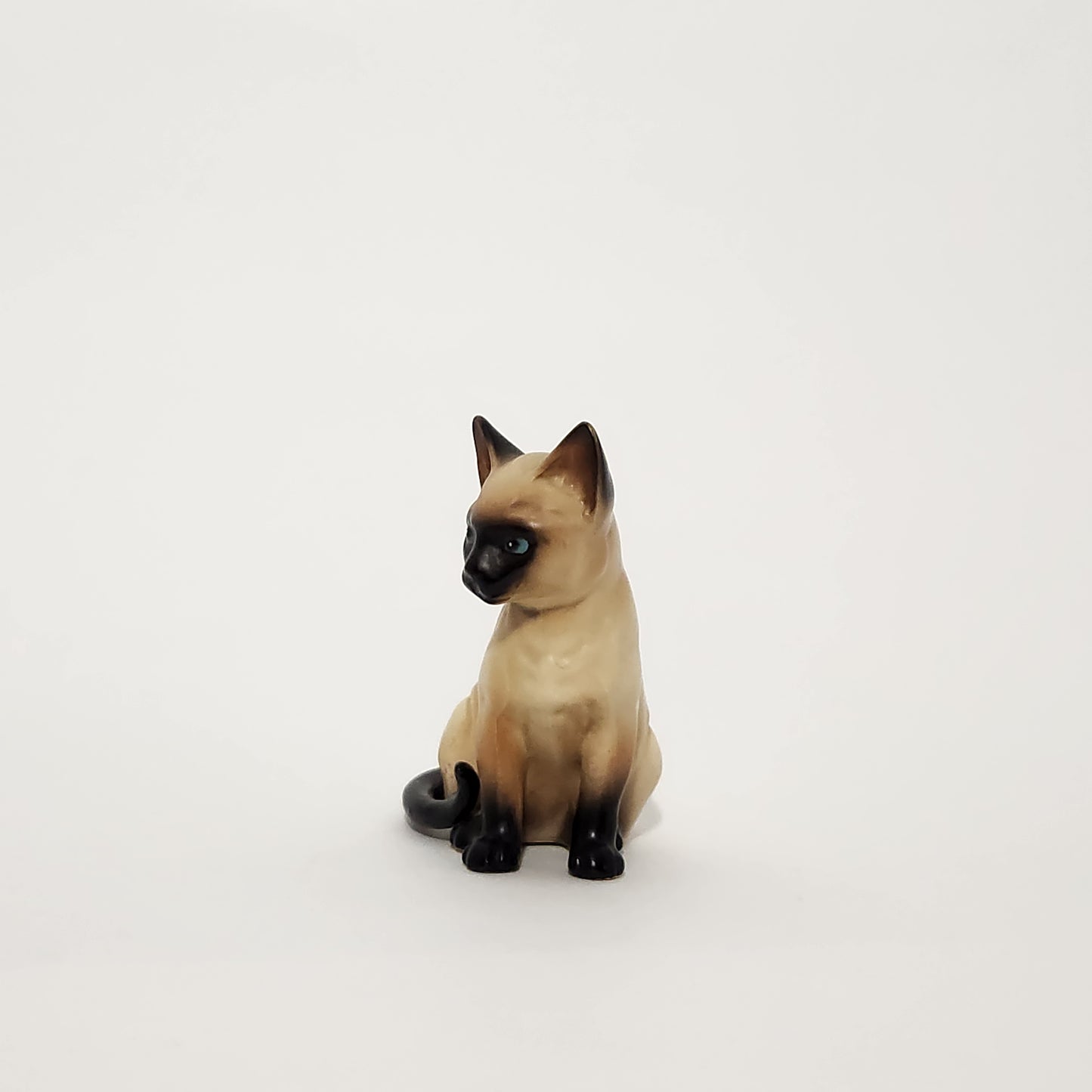 Lefton - Porcelain Siamese Cat Figurines Set of 2