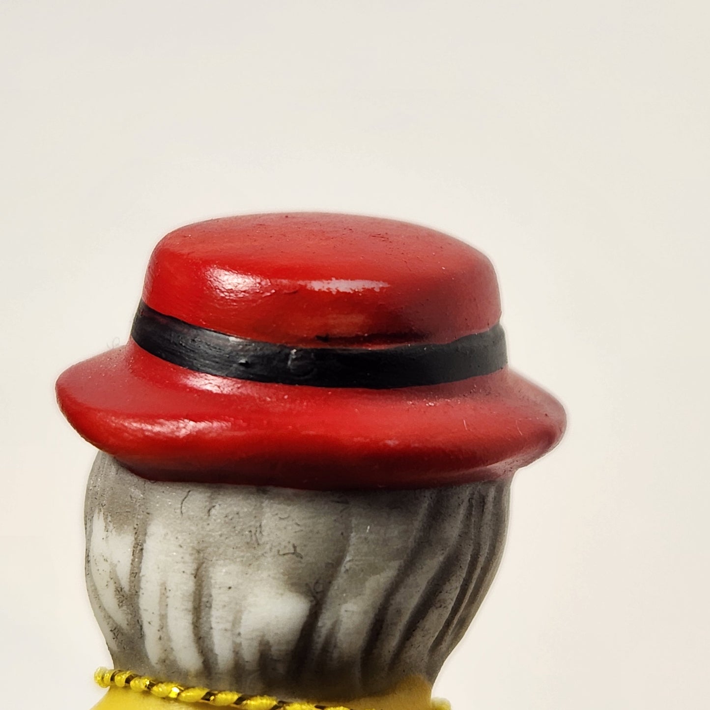 Flambro - Emmett Kelly Jr. - Hobo Clown with Organ Grinder Porcelain Bisque Figurine 1984