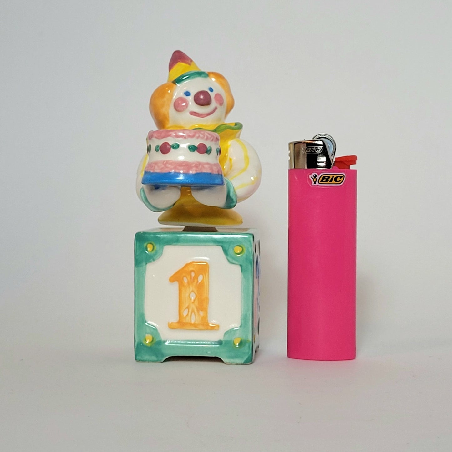 Avon - Year-to-Year Birthday Candle Clown 1983