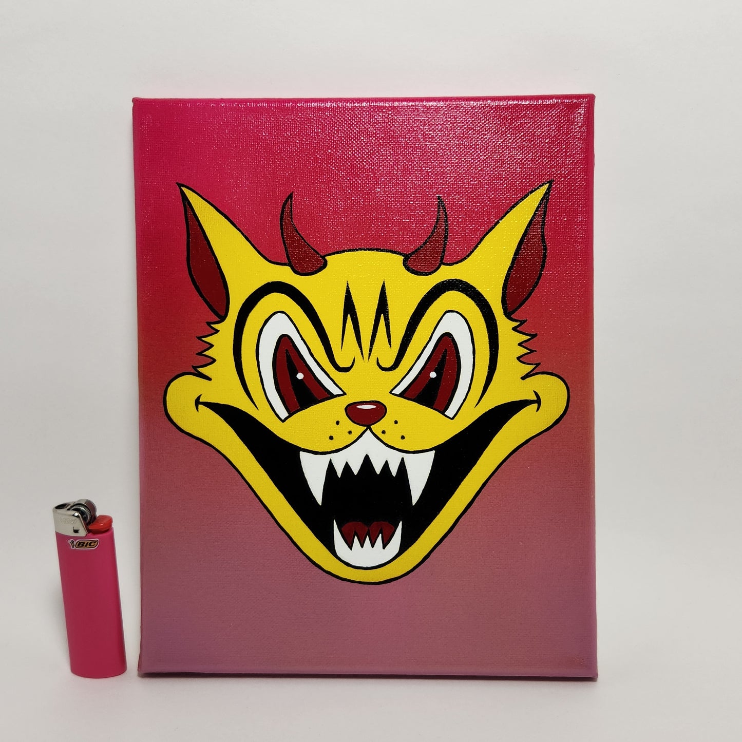 BANGcreated! - Miss Hiss: Strawberry Lemonade 10" Canvas 2019