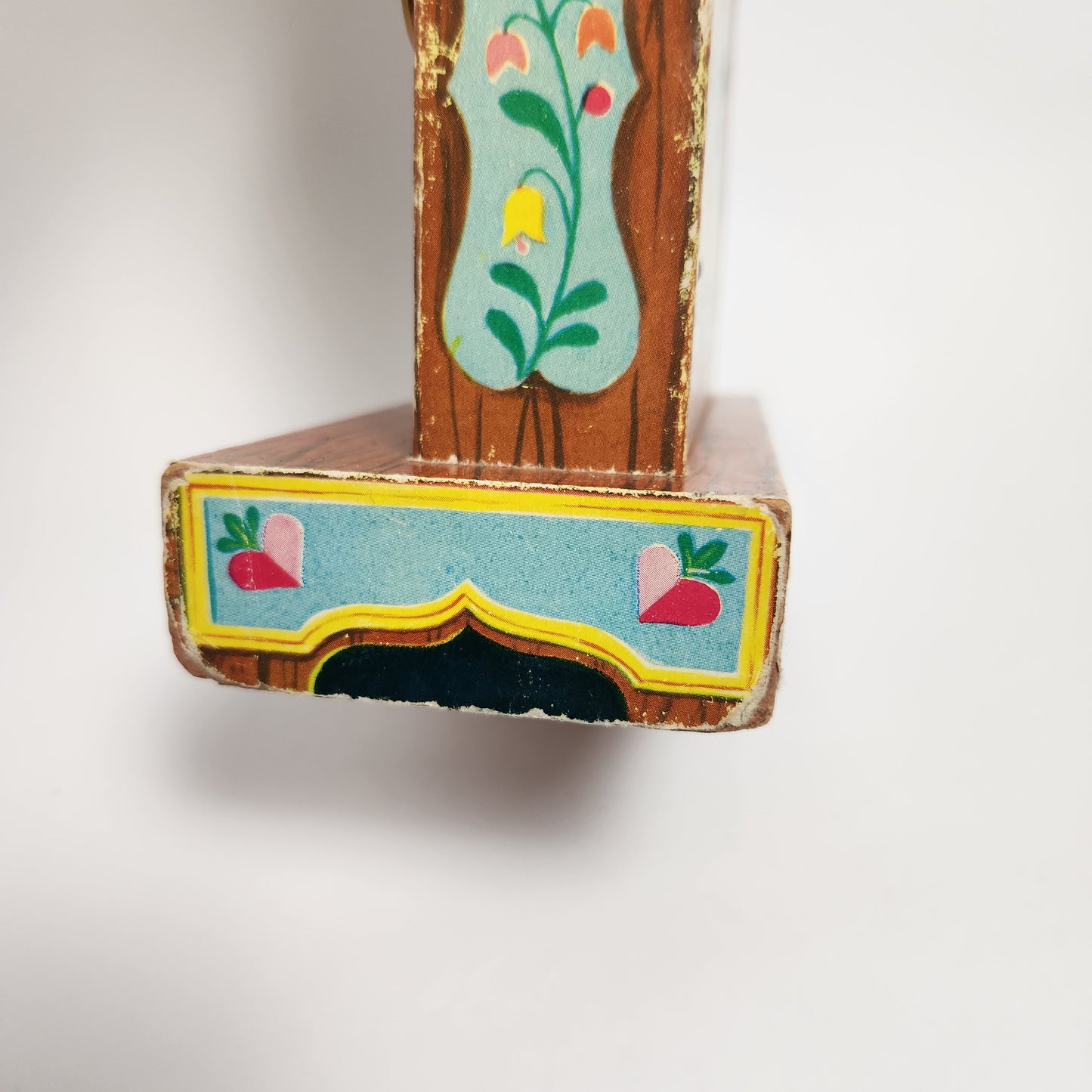 Fisher Price - Musical Tick Tock Clock Toy 1962