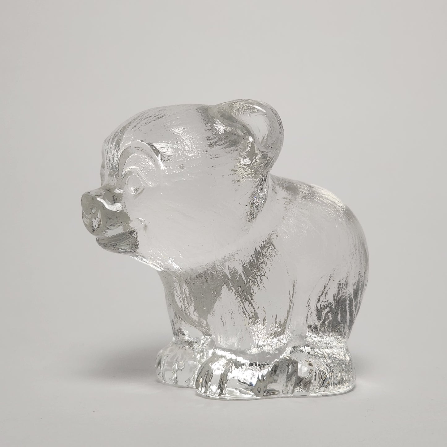 Goebel - Lead Crystal Bear Figurine 1980s