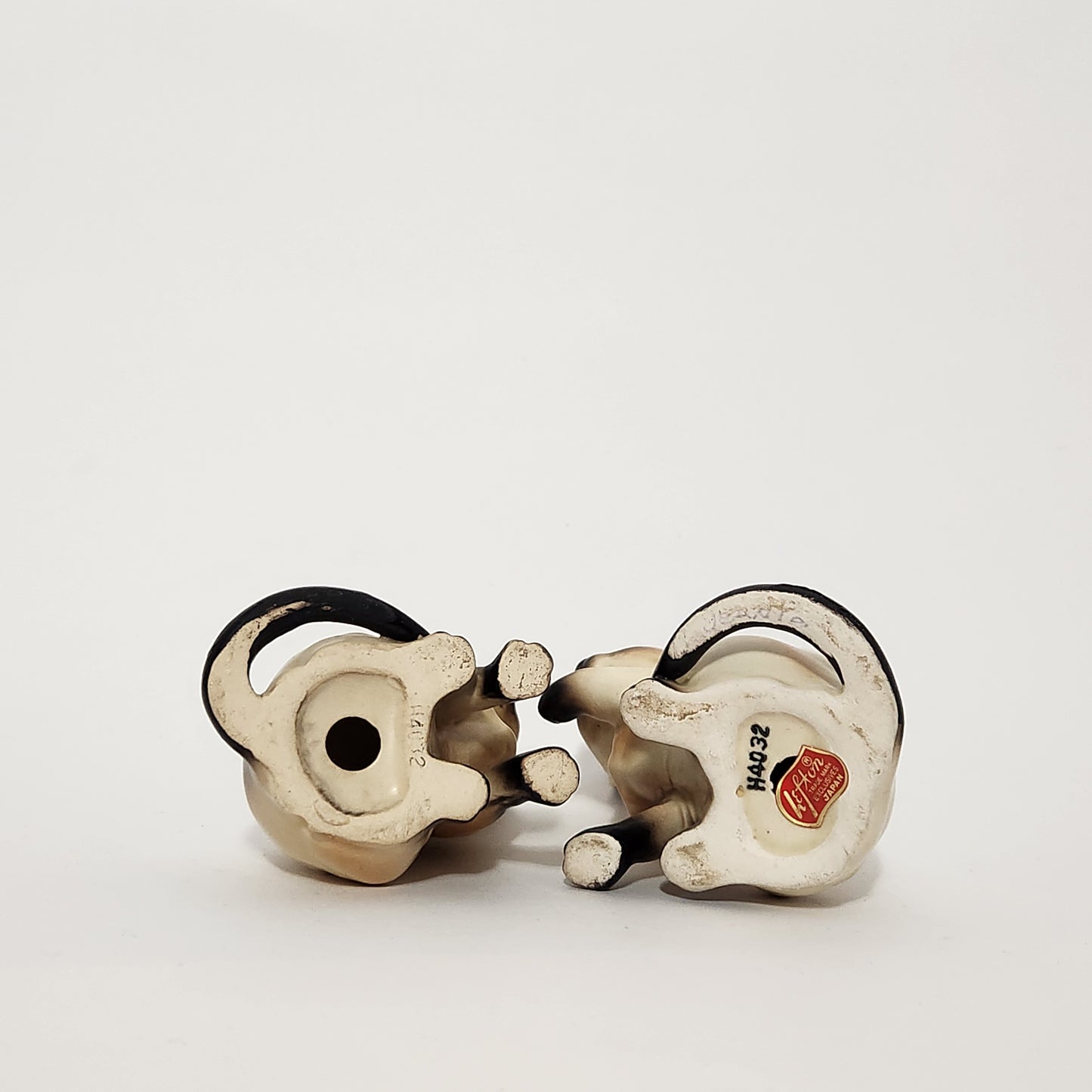Lefton - Porcelain Siamese Cat Figurines Set of 2