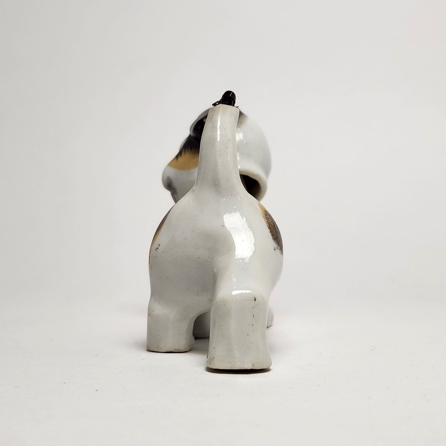 Porcelain Bobblehead Dog Figurine