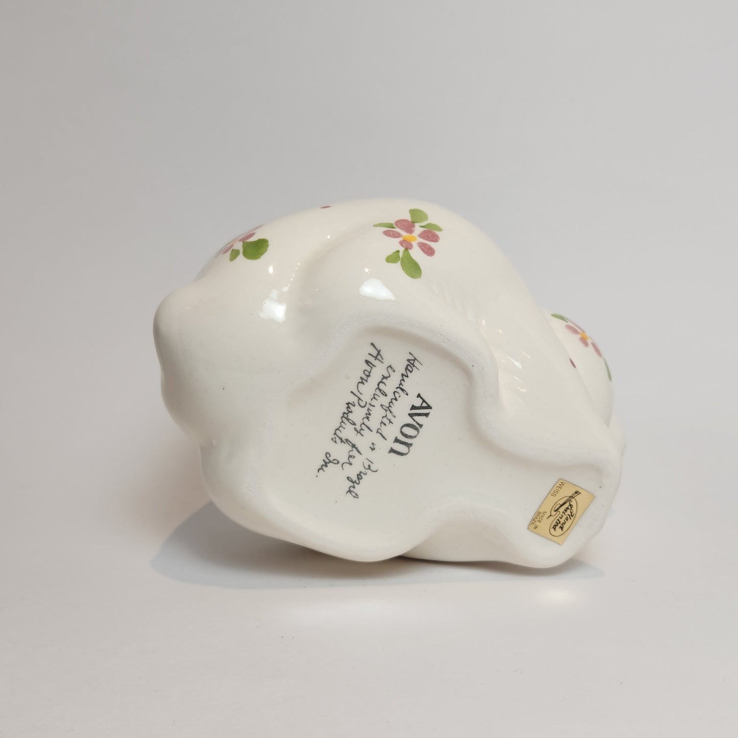 Avon - Ceramic Bunny Perfumed Candle Holder Planter