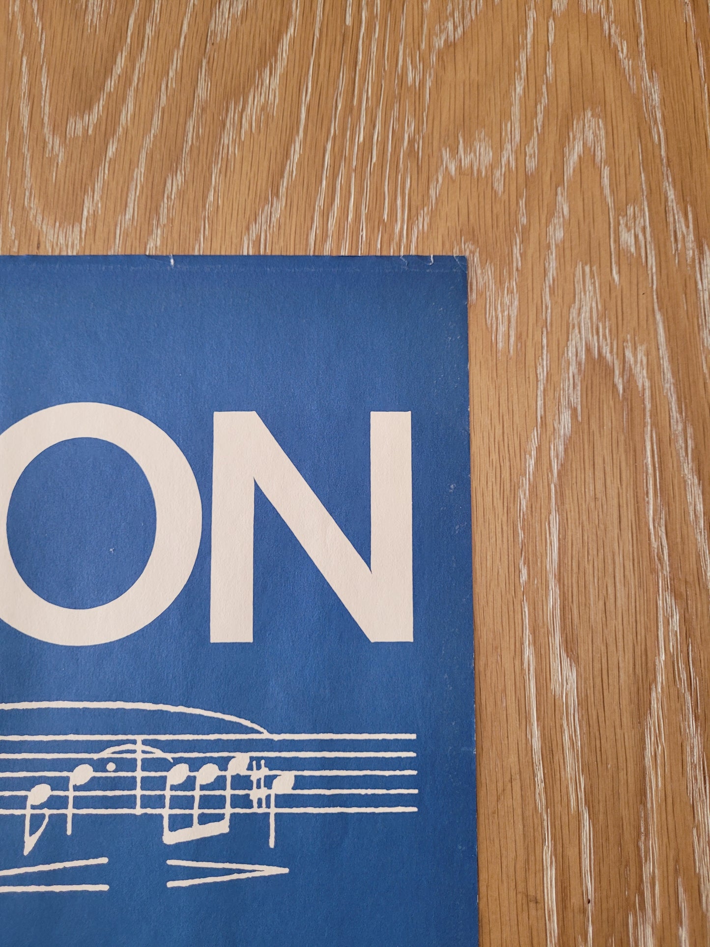 Marathon - Gene Hoffman - May D & F Denver Symphony Orchestra Lithograph Poster 1977