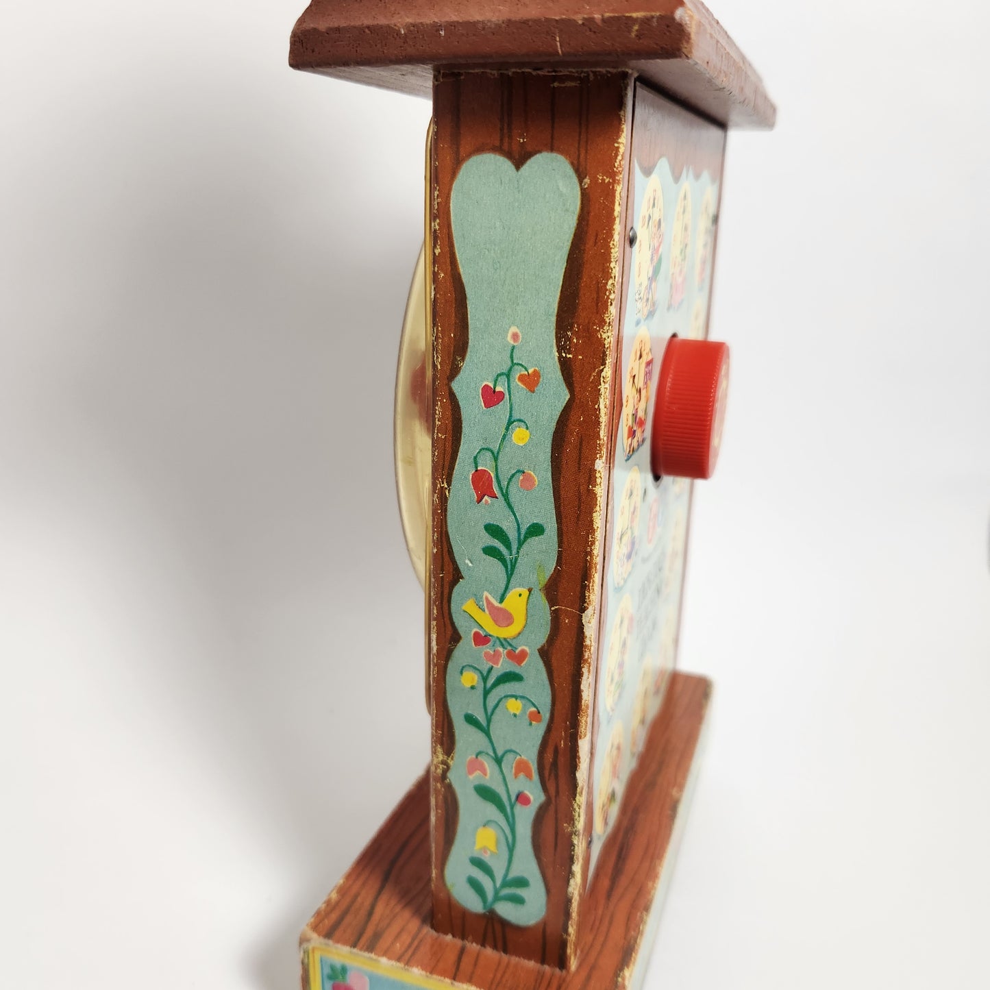 Fisher Price - Musical Tick Tock Clock Toy 1962