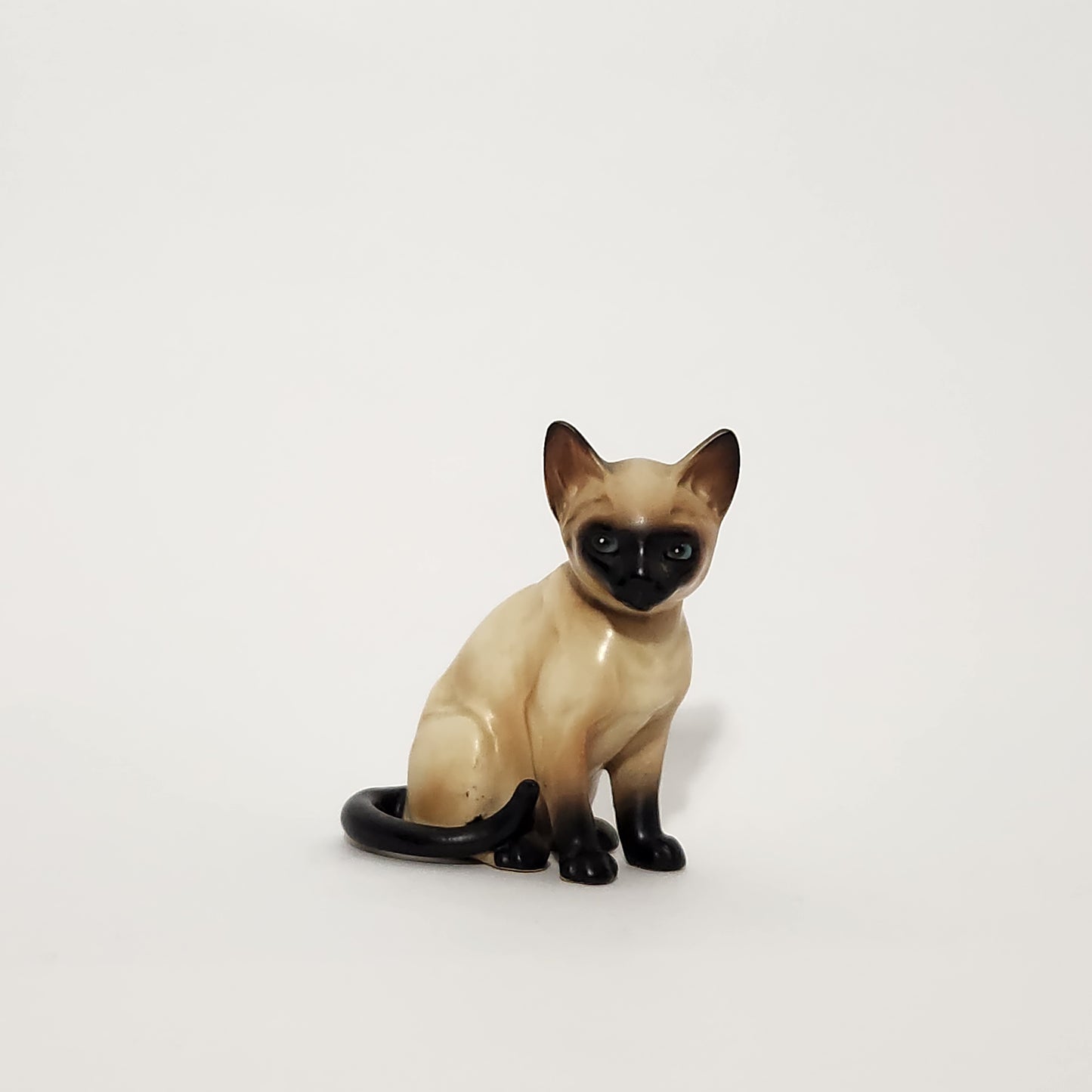 Lefton - Porcelain Siamese Cat Figurines Set of 2