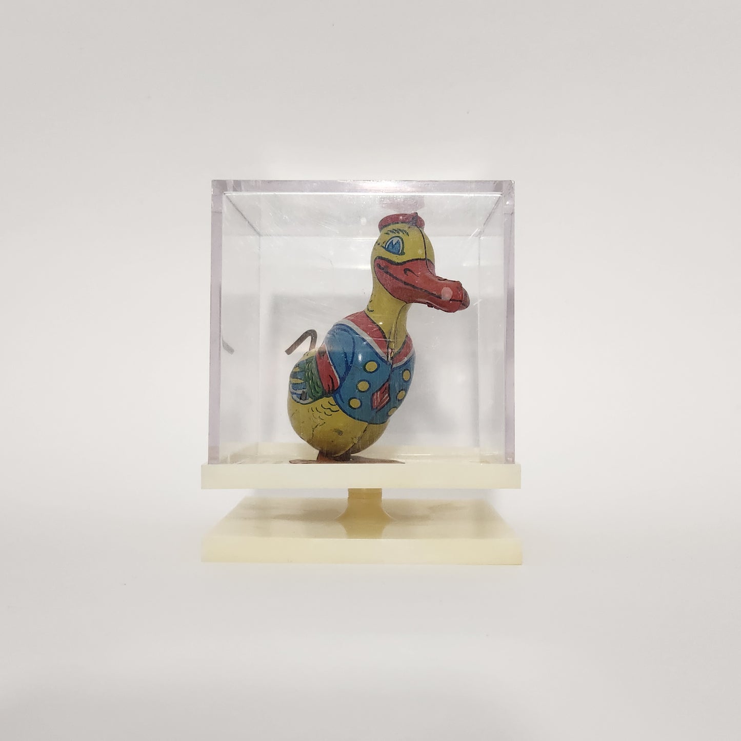J. Chein & Company - Tin Lithographed Windup Sailor Duck Toy 1930s