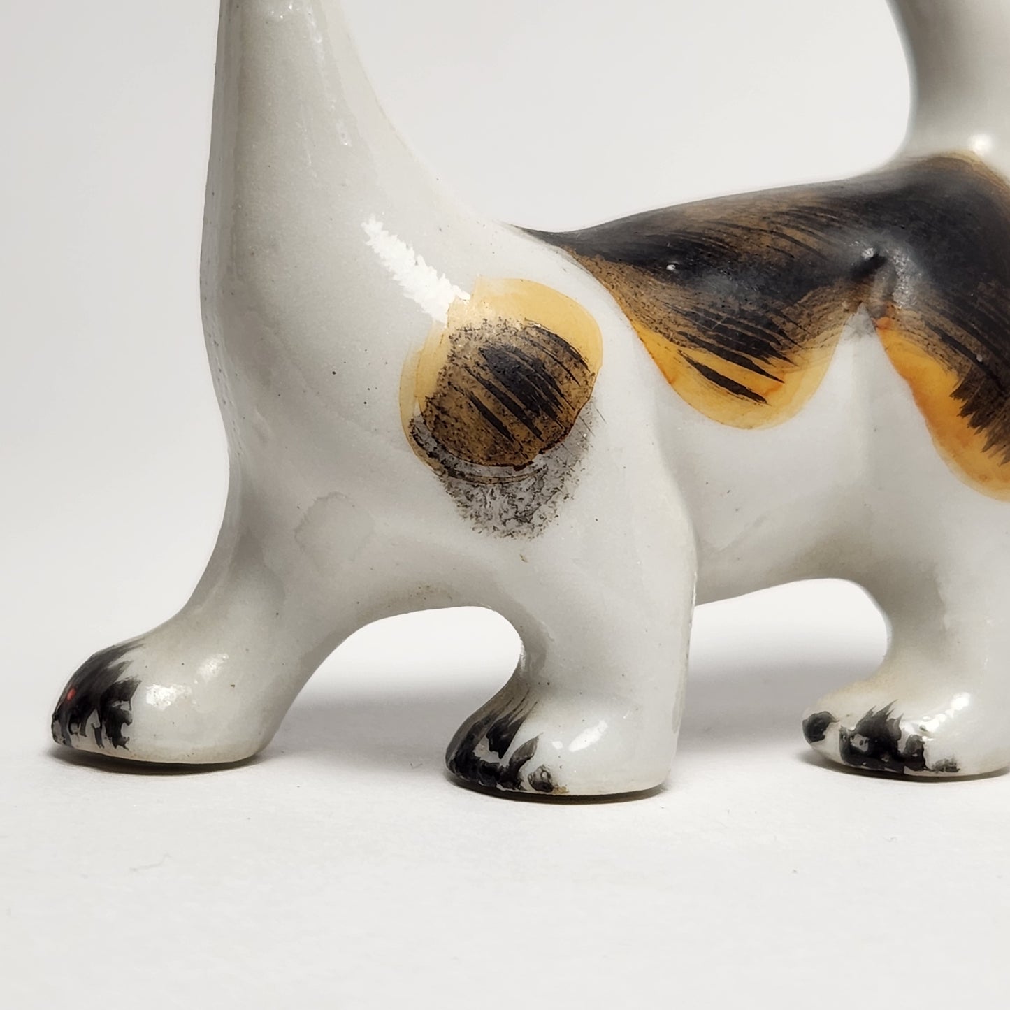 Porcelain Bobblehead Dog Figurine