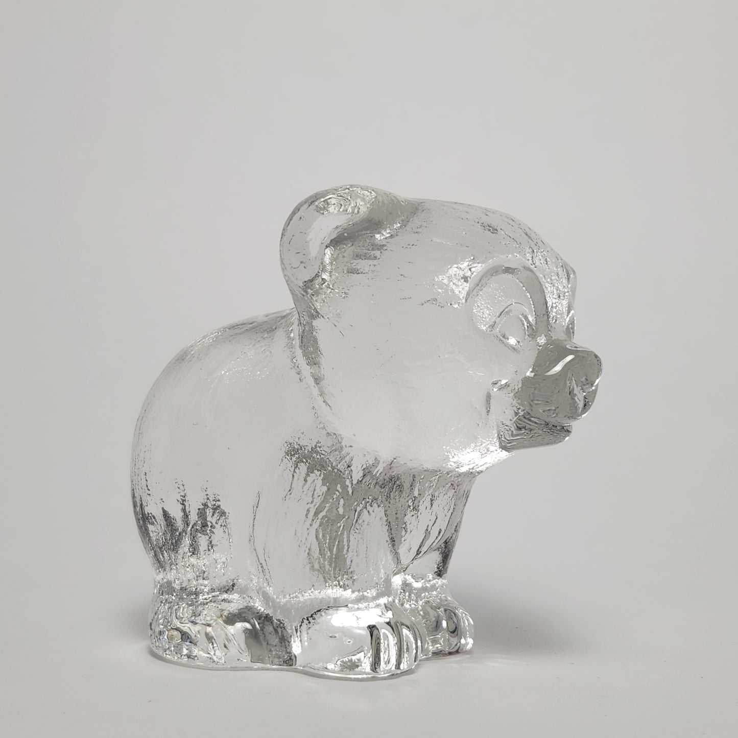Goebel - Lead Crystal Bear Figurine 1980s