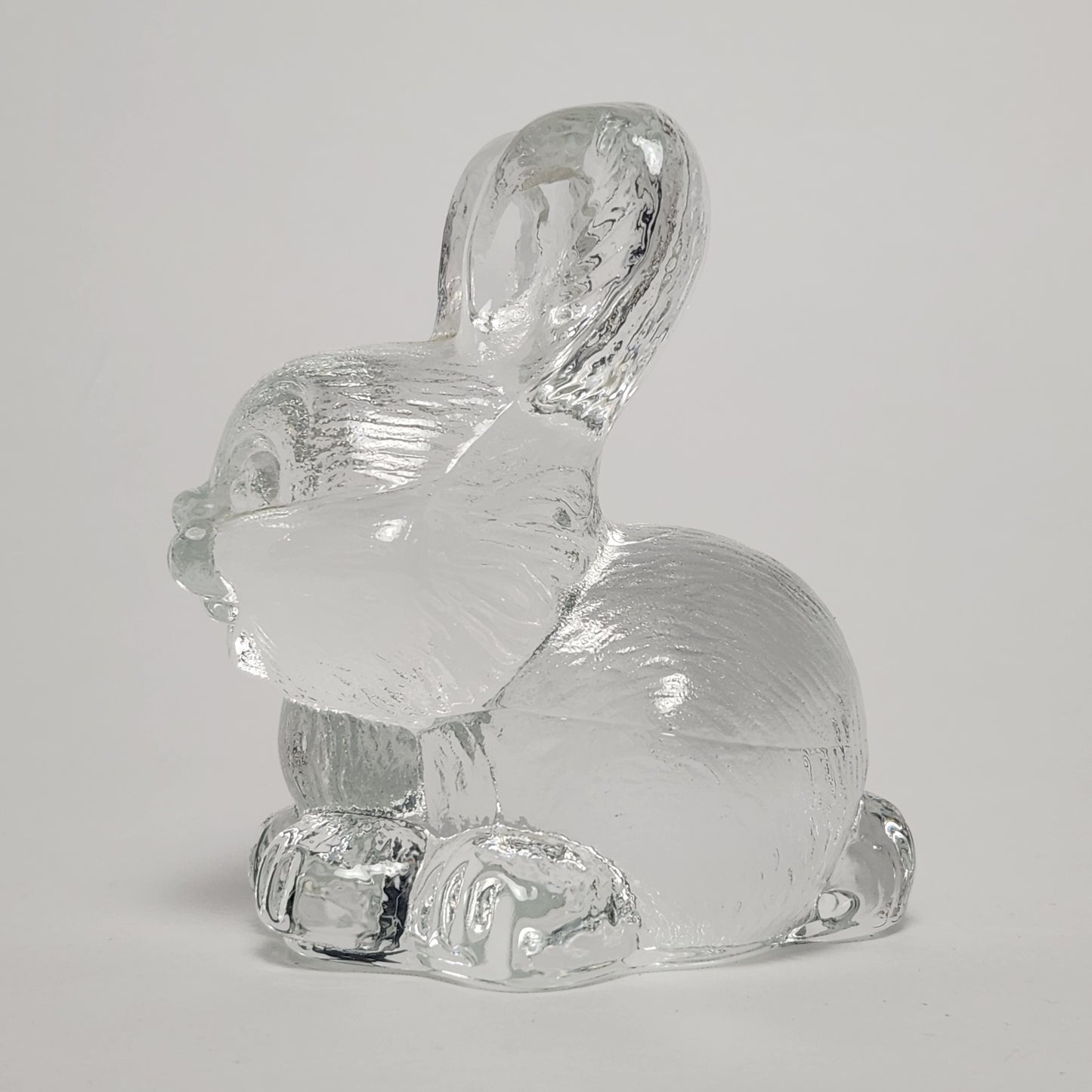 Goebel - Lead Crystal Rabbit Figurine 1980s
