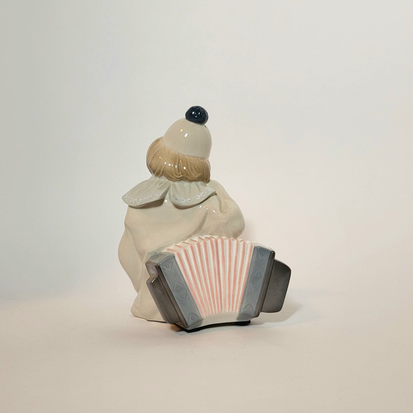 Lladro - Juan Huerta - Girl with Accordion Porcelain Figurine 1971
