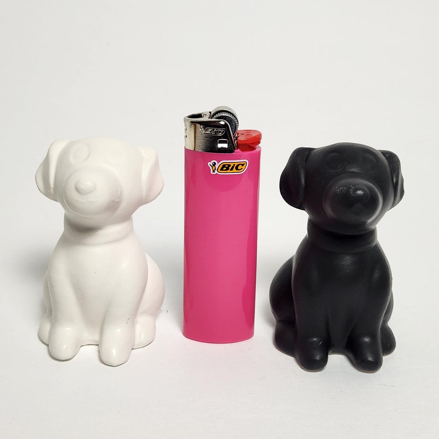 Black and White Dog Salt and Pepper Shaker Set