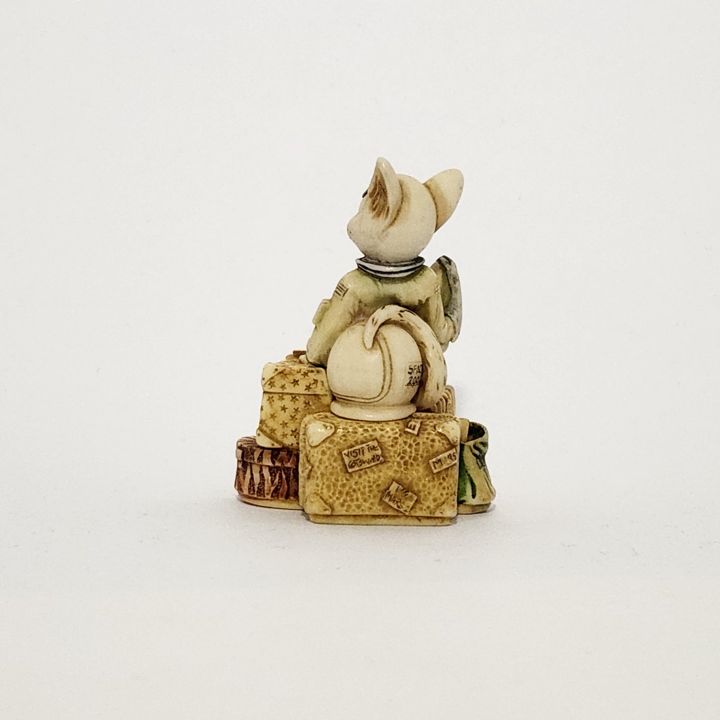 Harmony Kingdom - Adam Binder - Minx on the Moon Trinket Box 2001