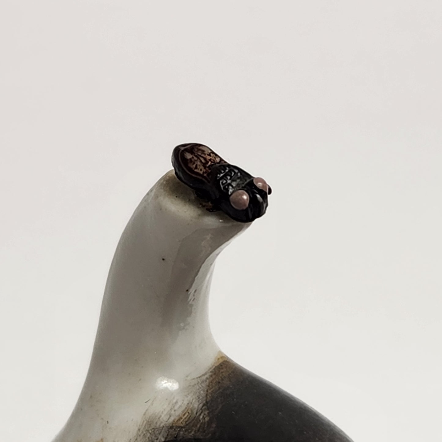 Porcelain Bobblehead Dog Figurine