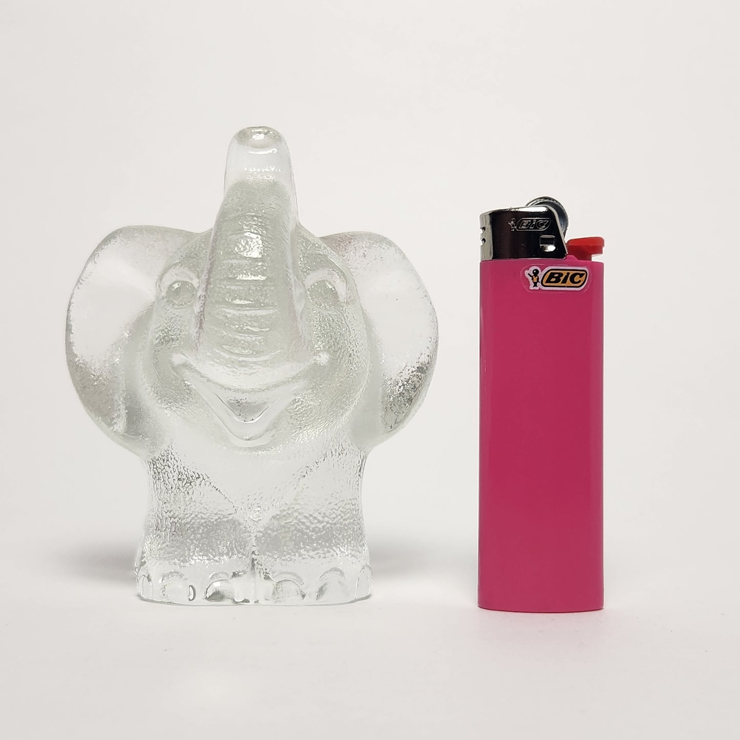 Goebel - Lead Crystal Elephant Figurine 1980s
