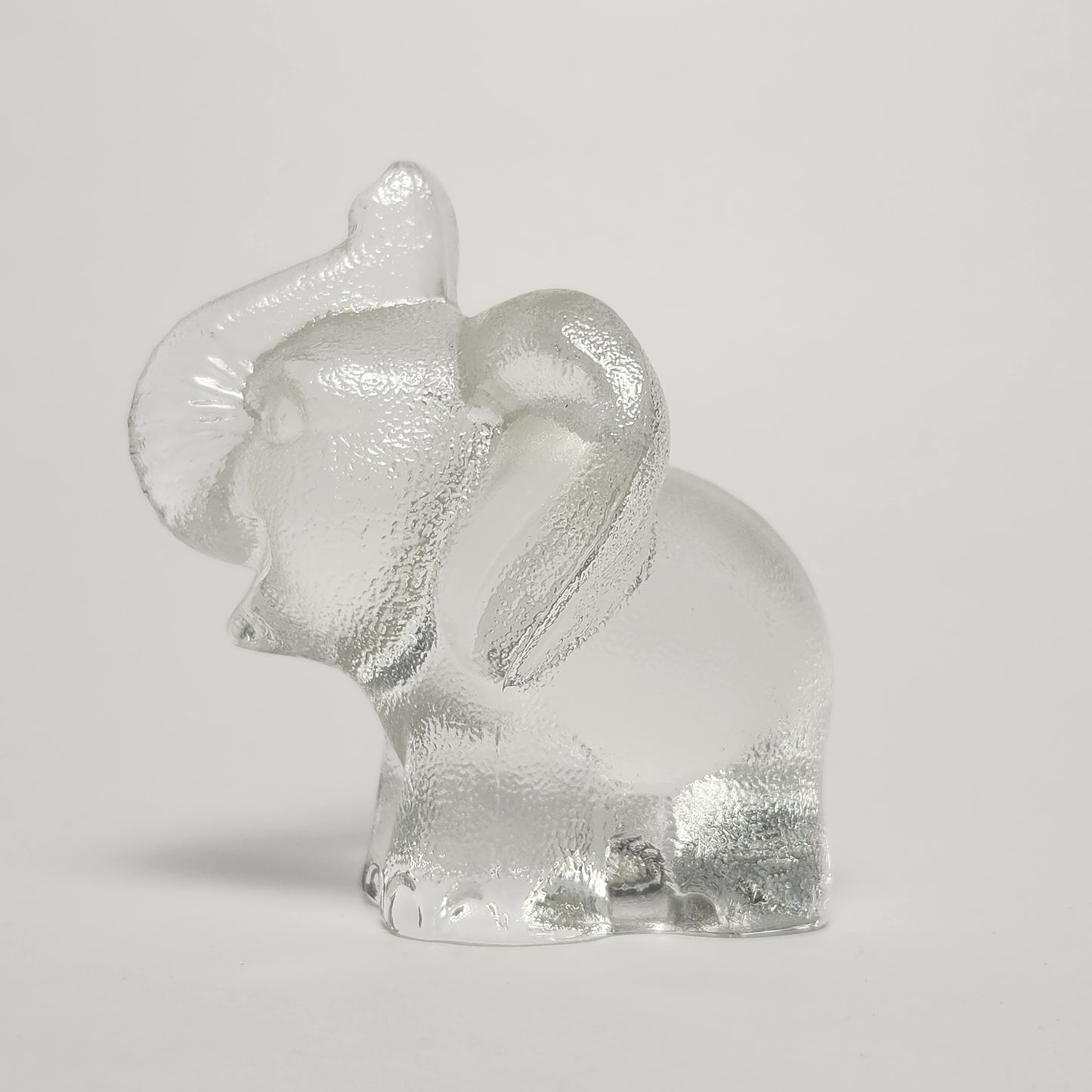 Goebel - Lead Crystal Elephant Figurine 1980s