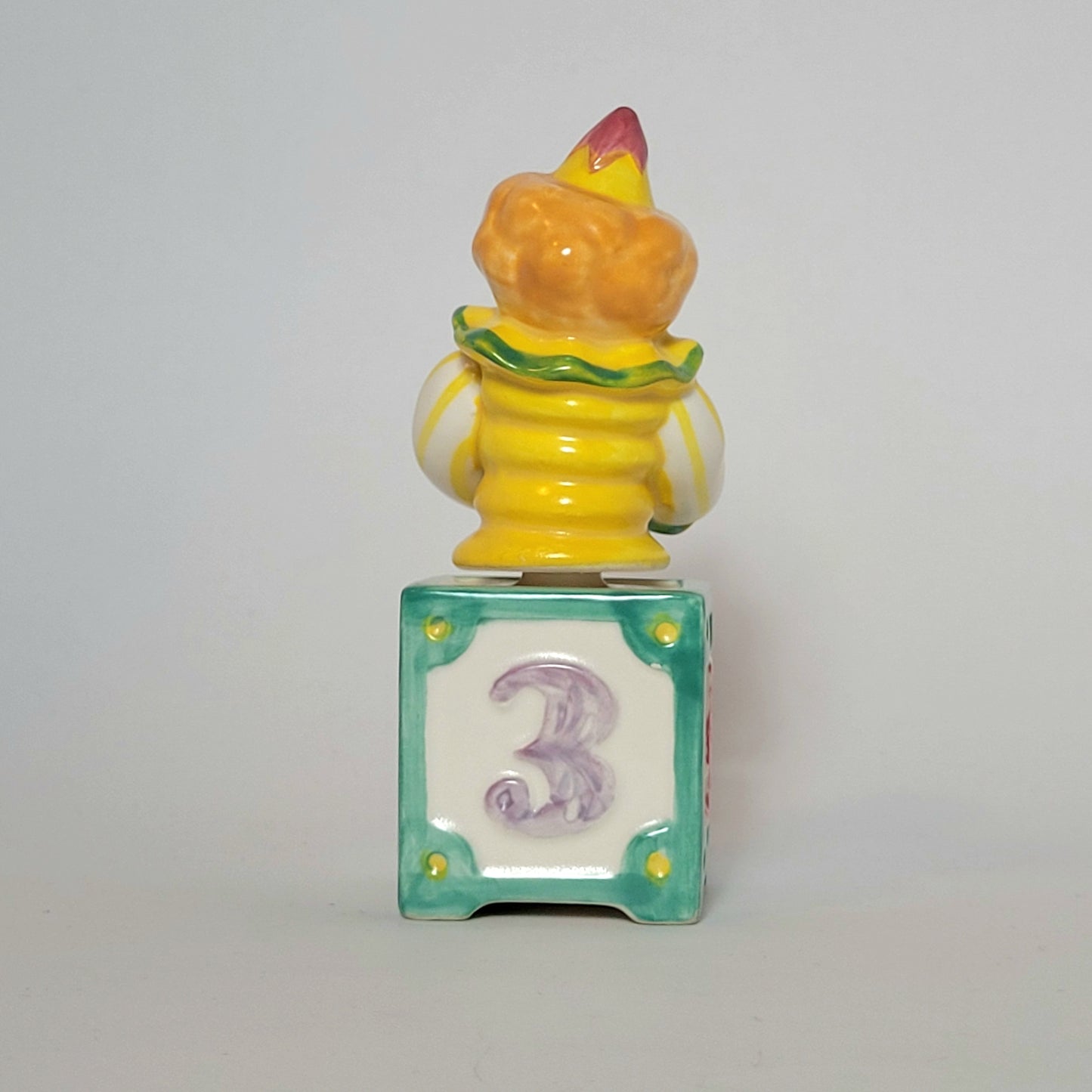 Avon - Year-to-Year Birthday Candle Clown 1983