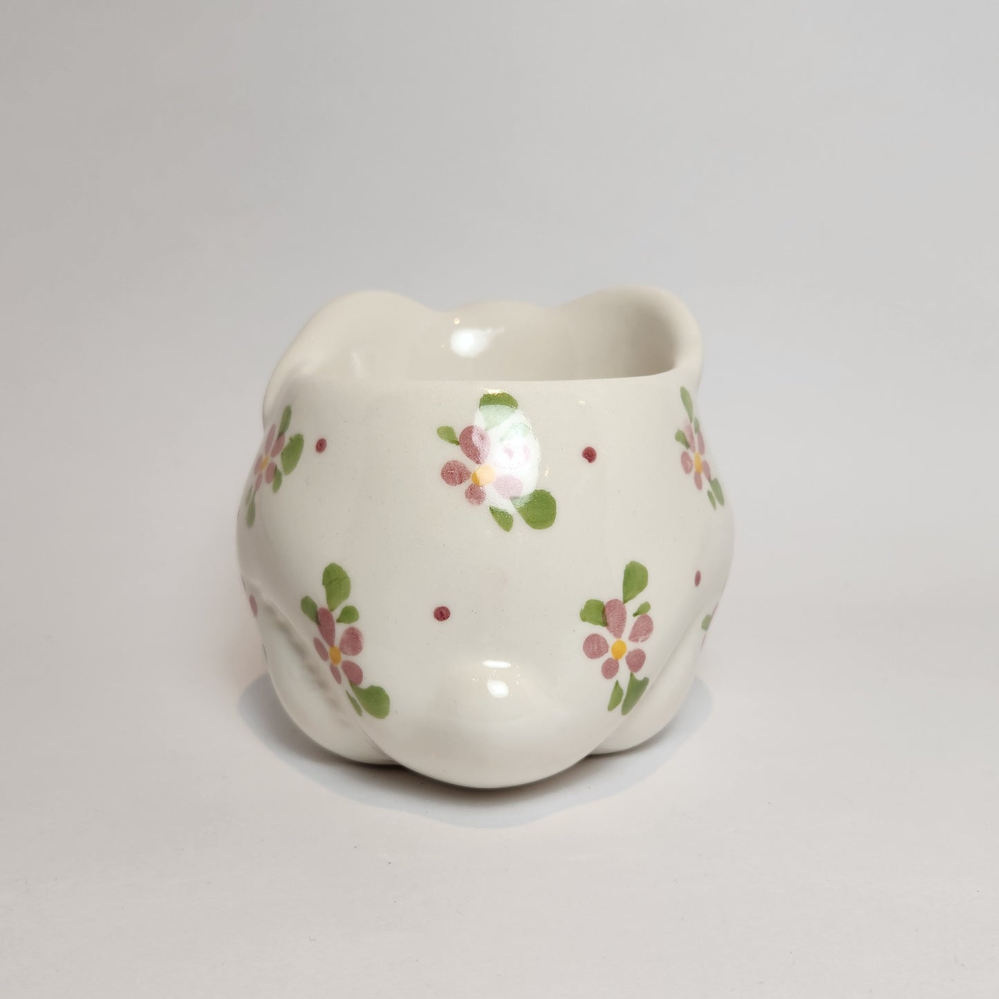Avon - Ceramic Bunny Perfumed Candle Holder Planter