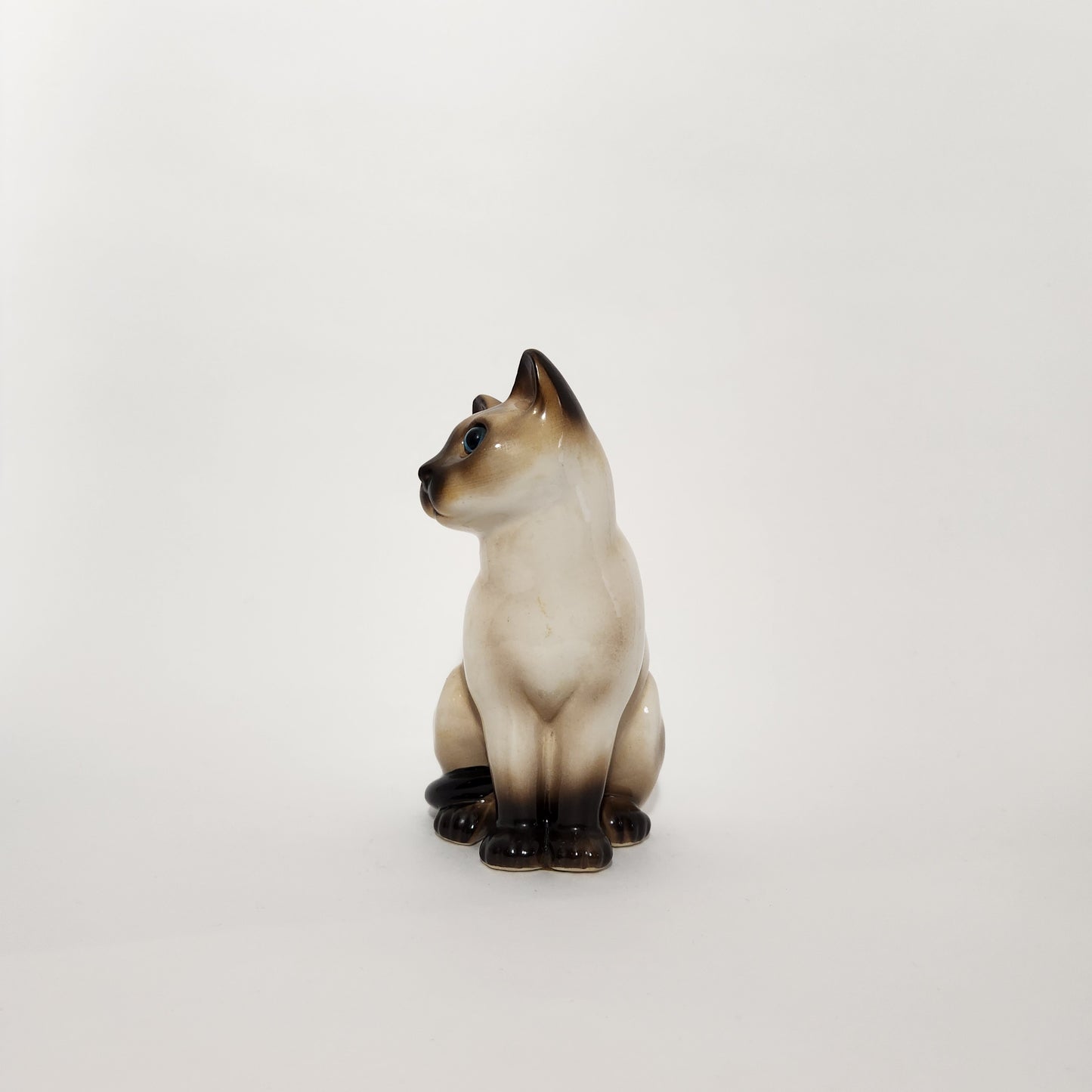 Enesco - Ceramic Siamese Cat Figurines Set of 2