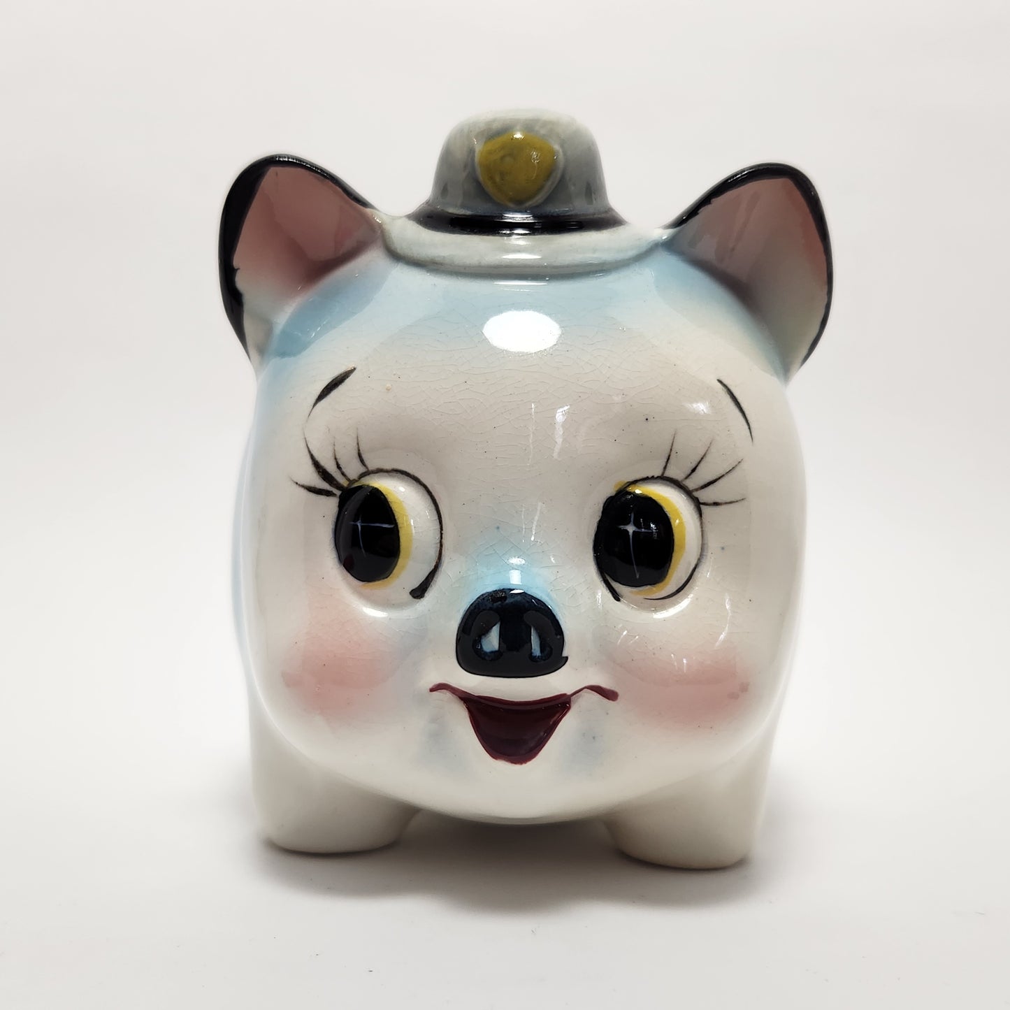 Westpac Japan - Blue Policeman Ceramic Piggy Bank