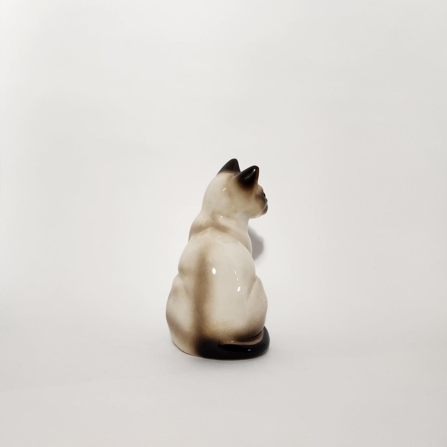 Enesco - Ceramic Siamese Cat Figurines Set of 2
