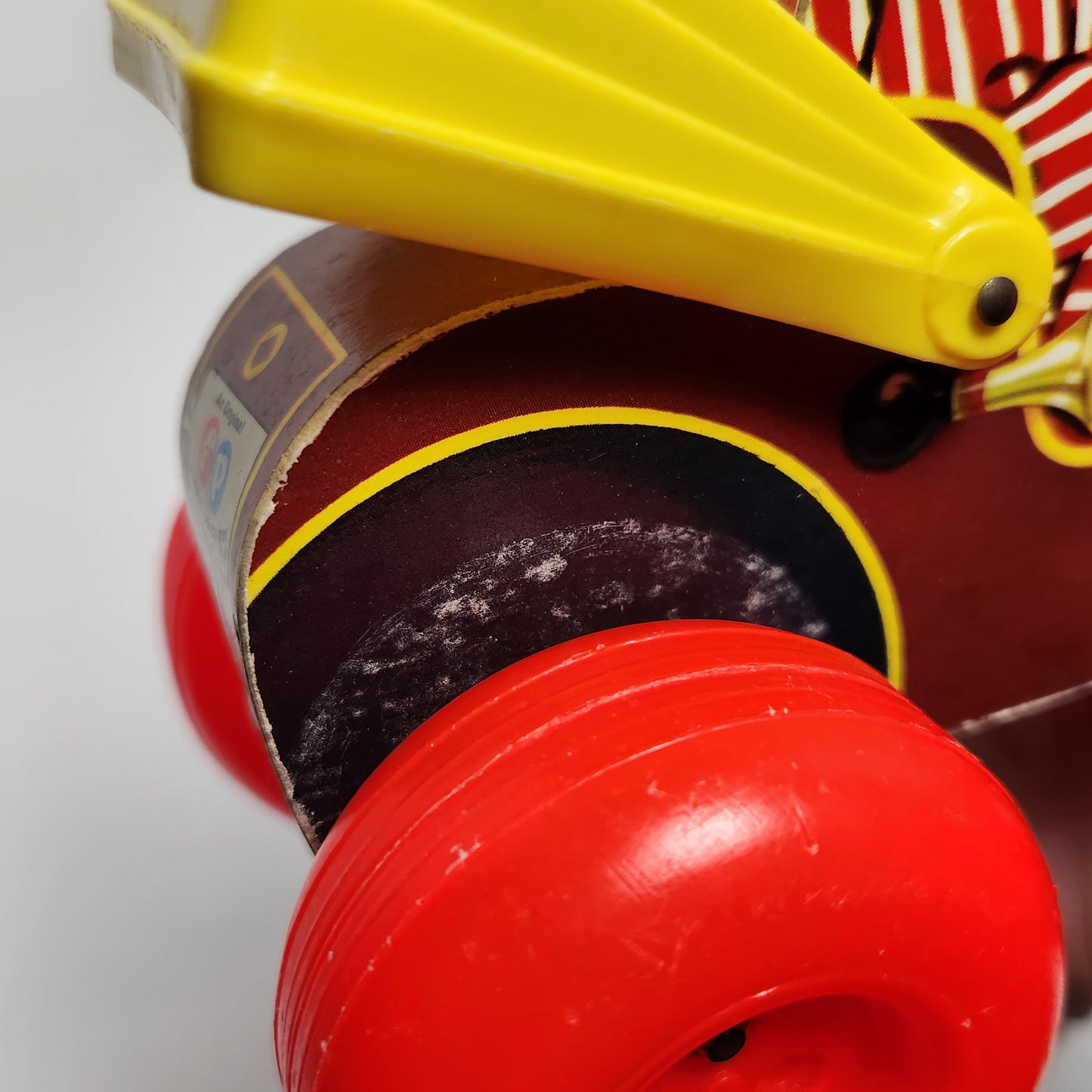 Fisher Price - Jolly Jalopy Clown Pull Toy 1965