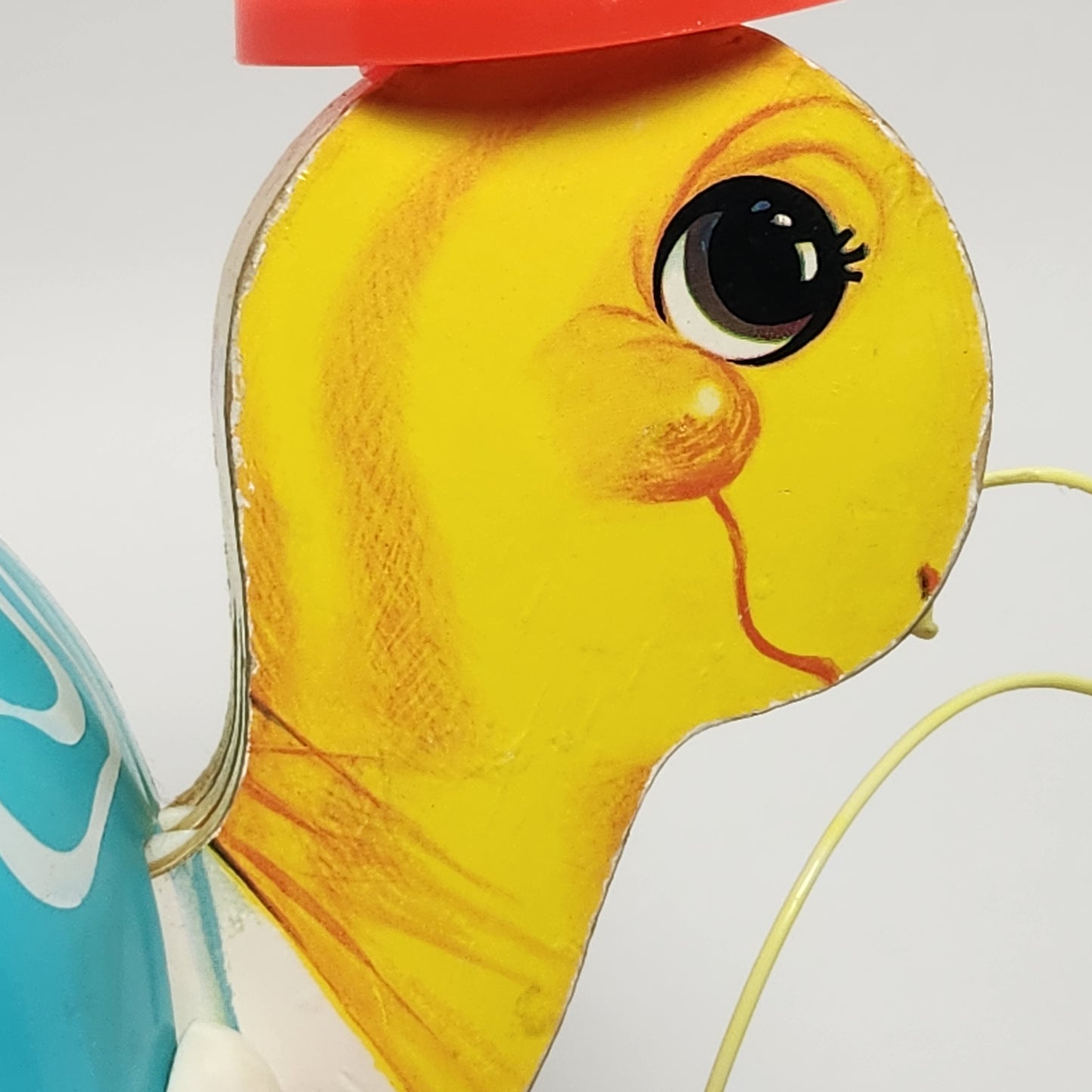 Fisher Price - Tip Toe Turtle Pull Toy 1962