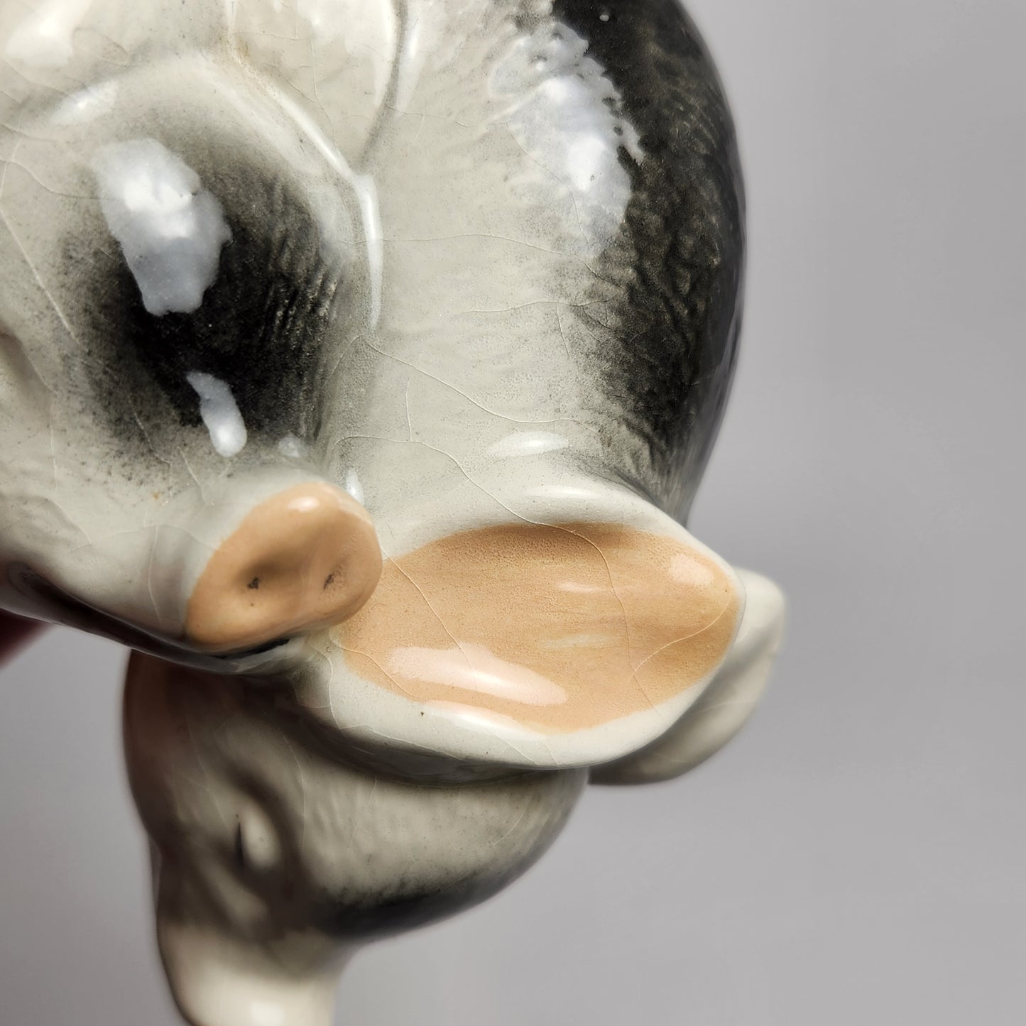 Ceramic Sleeping Pigs Figurine