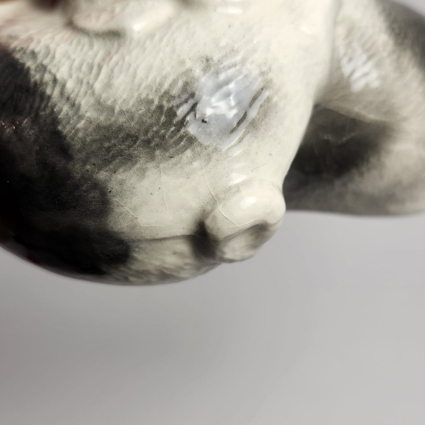 Ceramic Sleeping Pigs Figurine