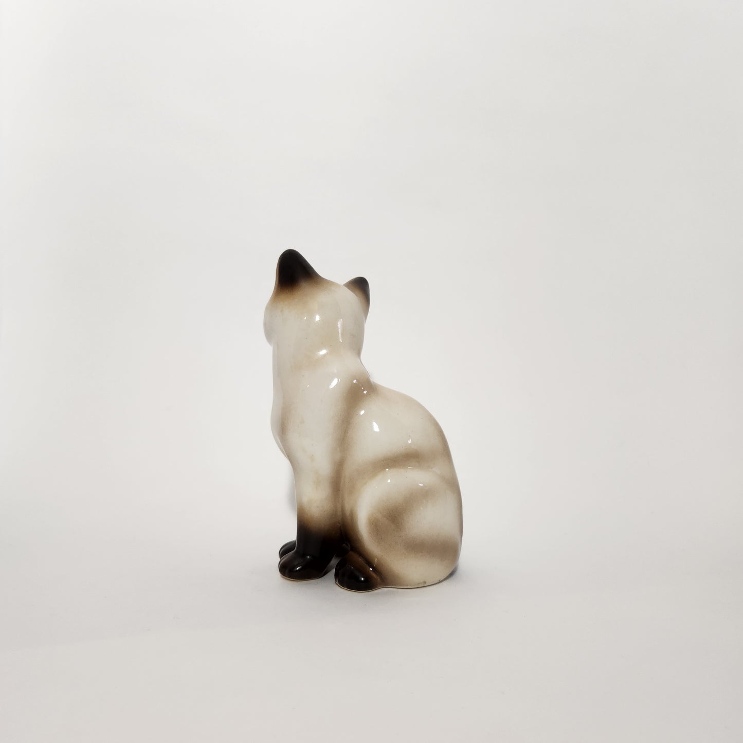 Enesco - Ceramic Siamese Cat Figurines Set of 2