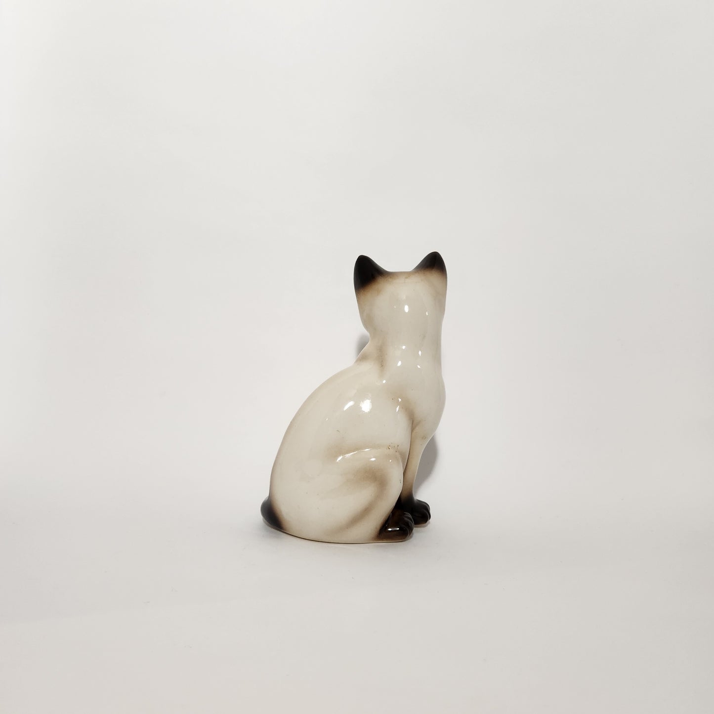 Enesco - Ceramic Siamese Cat Figurines Set of 2