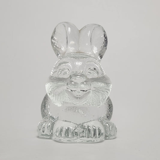 Goebel - Lead Crystal Rabbit Figurine 1980s