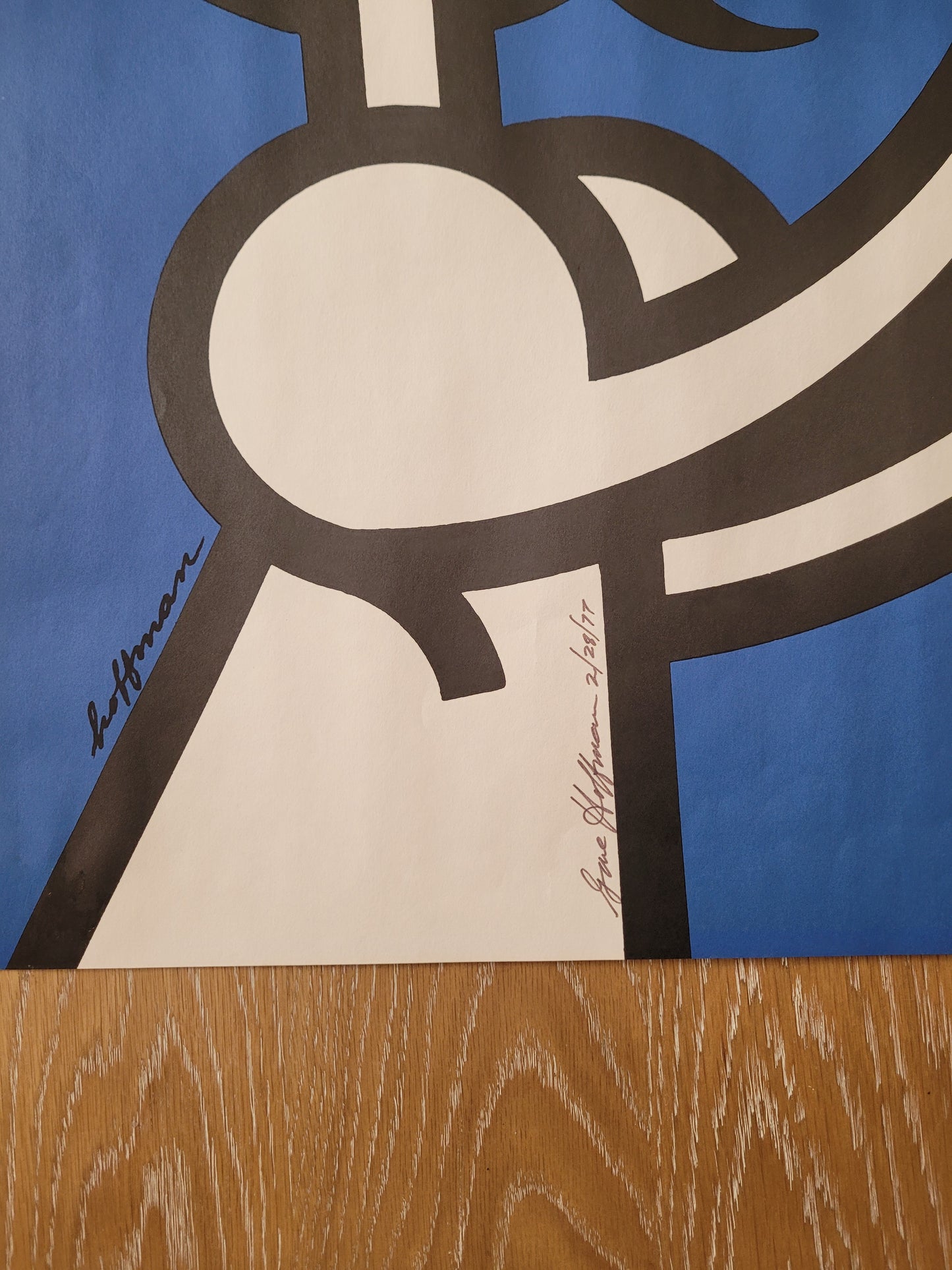 Marathon - Gene Hoffman - May D & F Denver Symphony Orchestra Lithograph Poster 1977