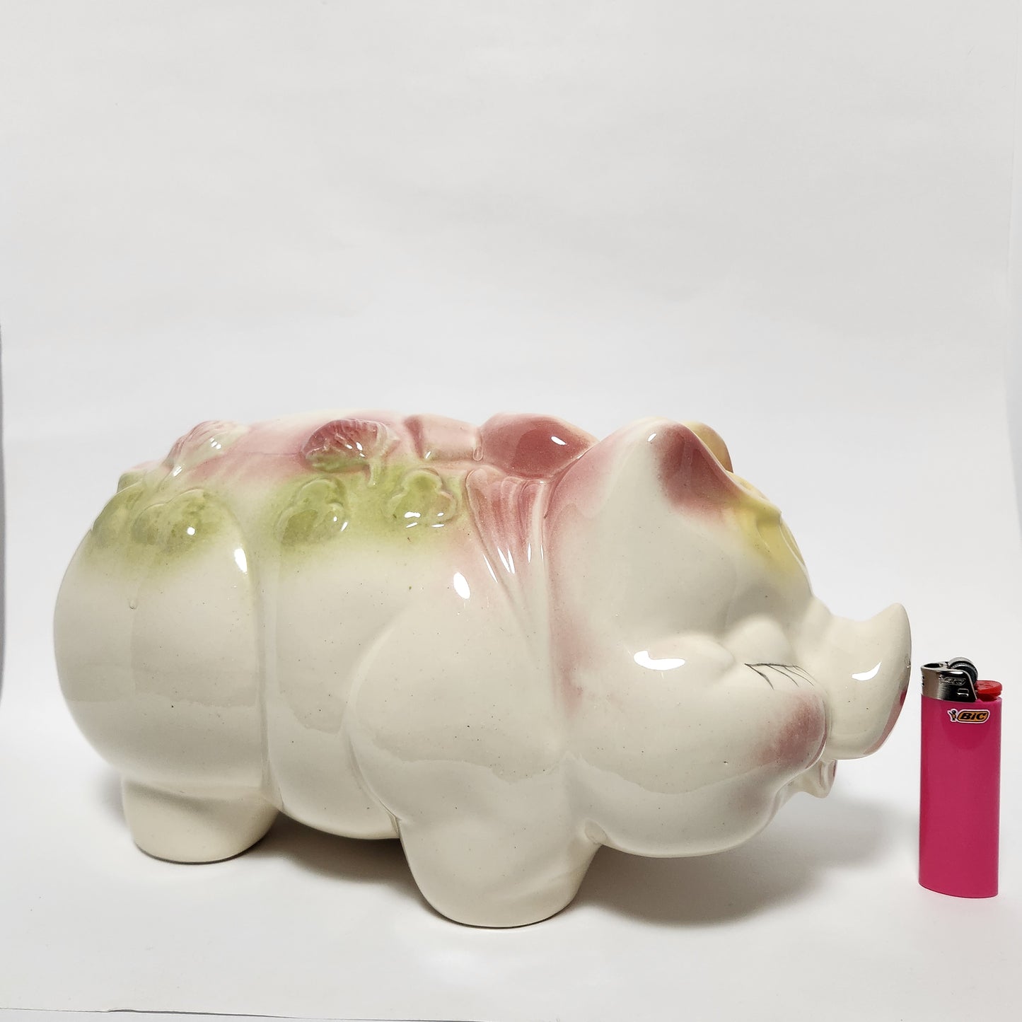 Shawnee Pottery - Smiling Pig Ceramic Piggy Bank