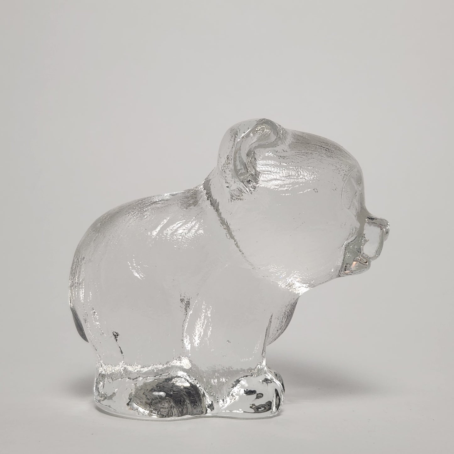 Goebel - Lead Crystal Bear Figurine 1980s