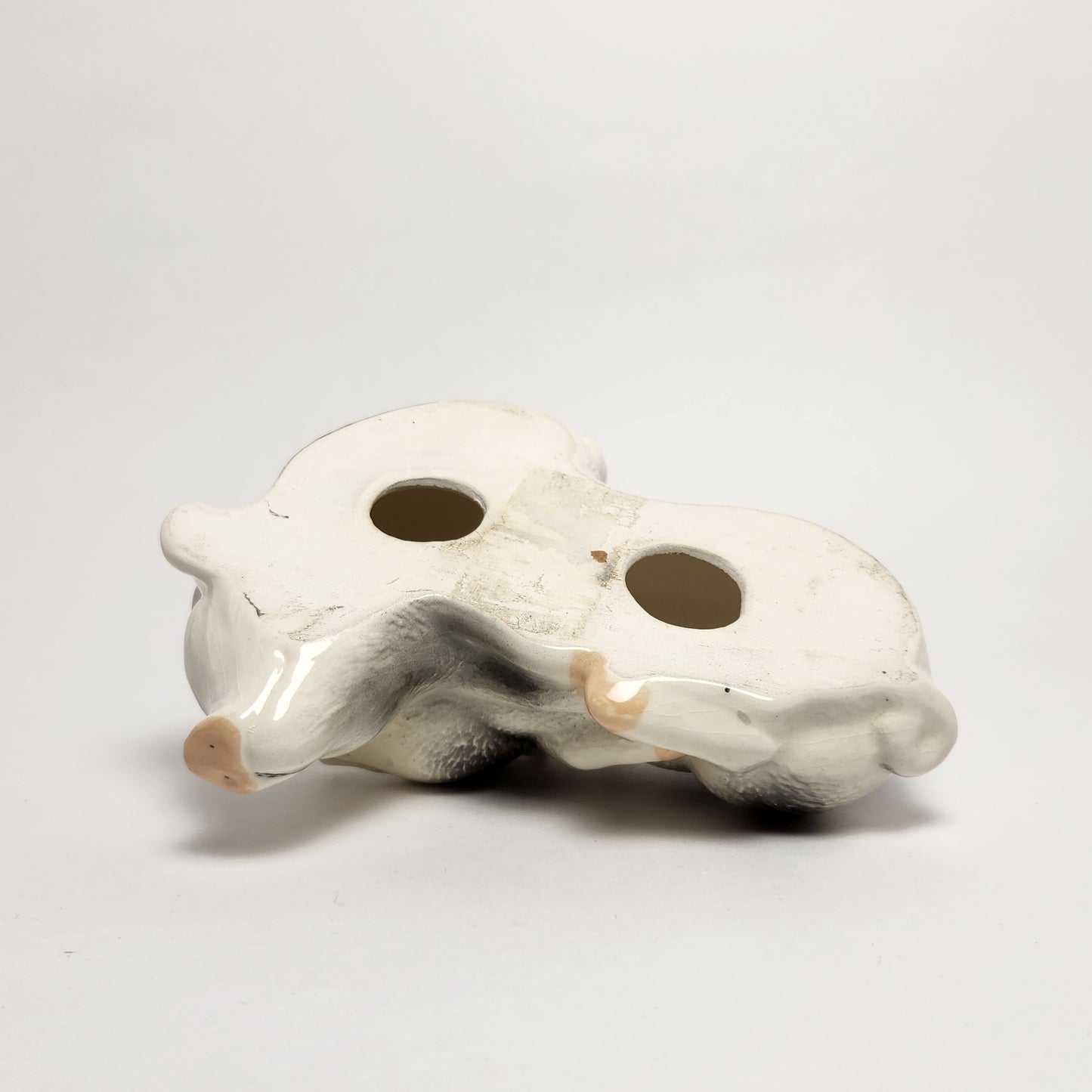 Ceramic Sleeping Pigs Figurine