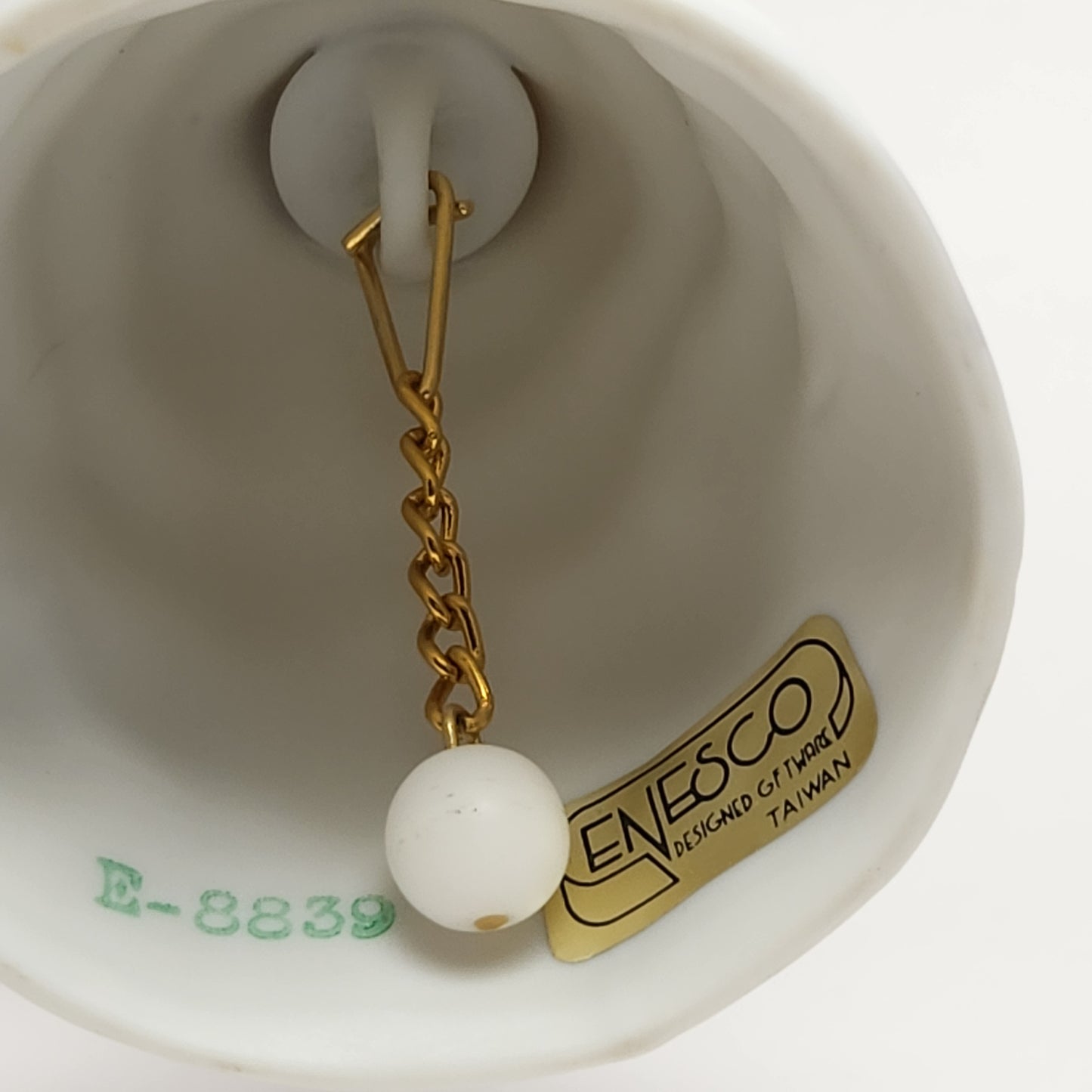 Enesco - Unicorn on Cloud with Butterfly Porcelain Bisque Bell